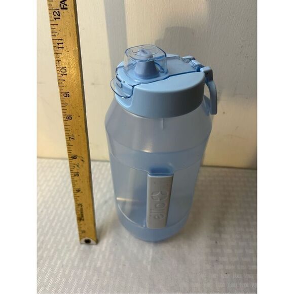 Ellos ultra clear 64 oz Jug Flip Tops bottle Finger Loop - Picture 1 of 6